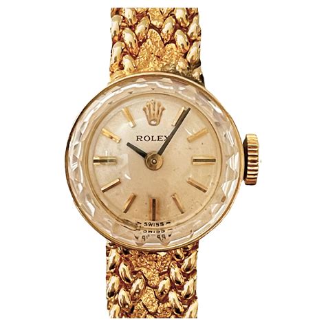 vintage womens rolex gold|14k gold rolex watch.